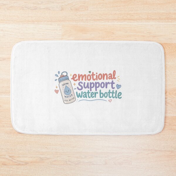 Item preview, Emotional support water bottle designed and sold by PatternFly.