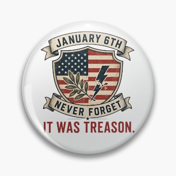 Item preview, January 6th Never Forget It Was Treason designed and sold by gidel-sales.