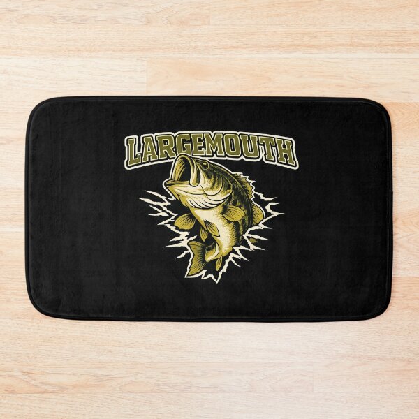 Item preview, Largemouth Bass Fishing Graphic – Freshwater Angler Design designed and sold by OddHobbyClub.