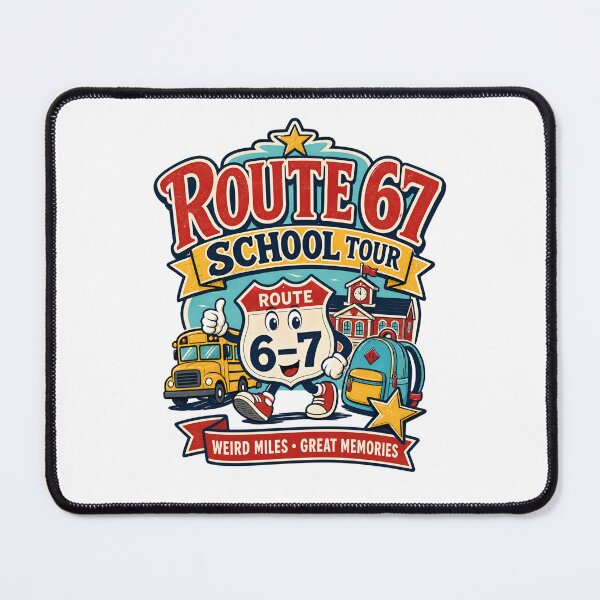 Item preview, Back to School: Route 67 Tour and Weird Miles designed and sold by Fenay Designs.