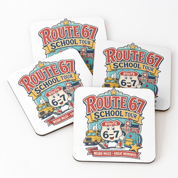 Item preview, Back to School: Route 67 Tour and Weird Miles designed and sold by Fenay Designs.