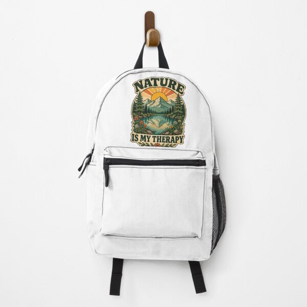 Item preview, Nature Is My Therapy Mountains designed and sold by Wonder-Ink-Lab.