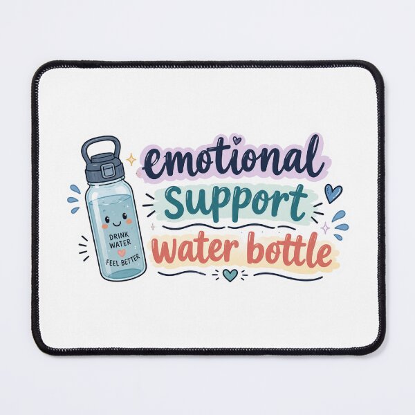 Item preview, Emotional support water bottle designed and sold by PatternFly.