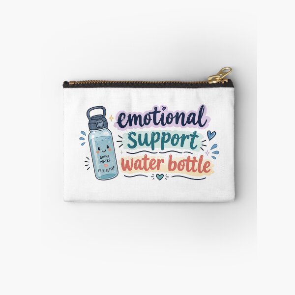 Item preview, Emotional support water bottle designed and sold by PatternFly.