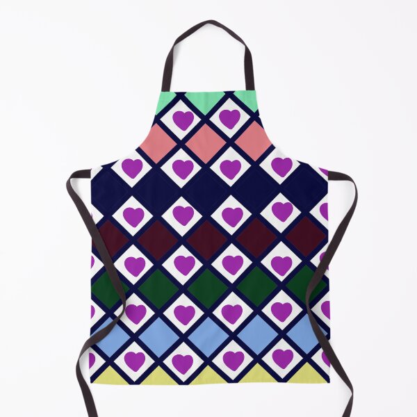 Item preview, Rainbow Heart Diamond Pattern | Colorful Seamless Geometric Love Repeat | Modern Abstract Background designed and sold by HopeAndHustle.