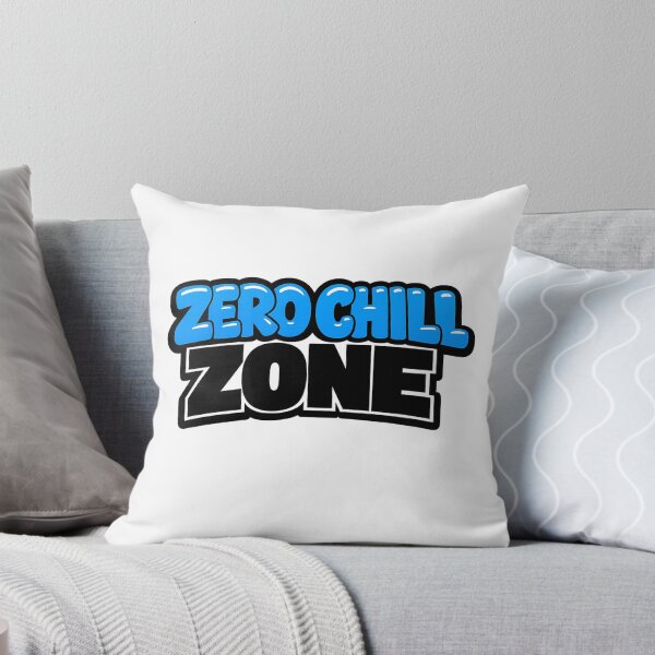 Item preview,  Zero Chill Funny Bold Attitude Quote Sticker designed and sold by Moss & Mellow.