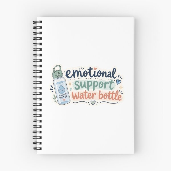 Item preview, Emotional support water bottle designed and sold by PatternFly.