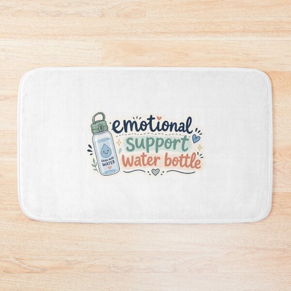 Item preview, Emotional support water bottle designed and sold by PatternFly.