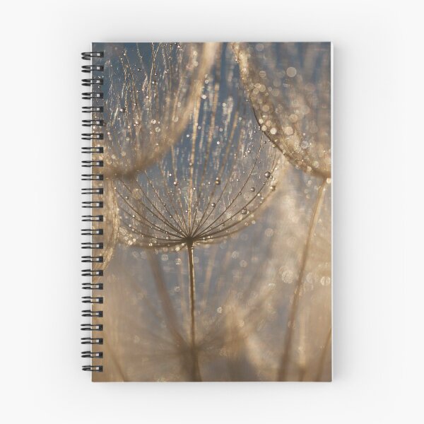 Item preview, Golden Dandelion Heads Dew Drops Magic Art designed and sold by Elżbieta  Kaps.