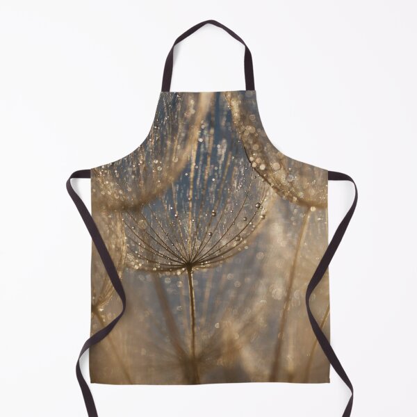 Item preview, Golden Dandelion Heads Dew Drops Magic Art designed and sold by Elżbieta  Kaps.
