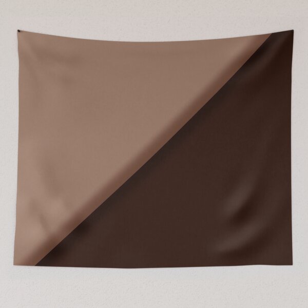 Item preview, Minimalist Dark Chocolate Brown and Mocha designed and sold by pluielegere.