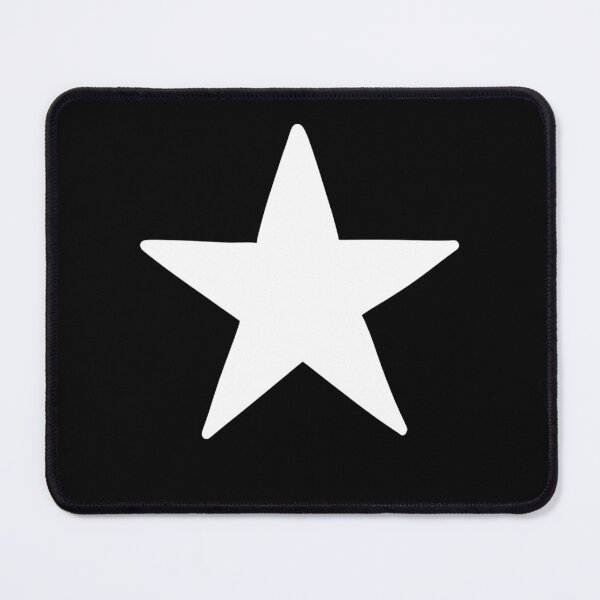 Item preview, Minimalist White Star Graphic Aesthetic Silhouette Artwork designed and sold by somimalikkk.