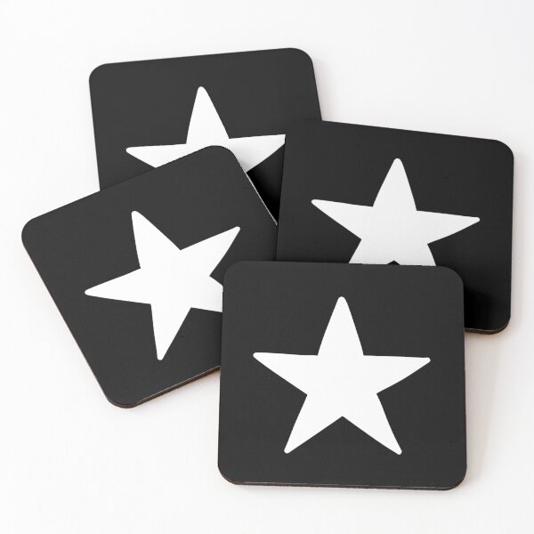 Item preview, Minimalist White Star Graphic Aesthetic Silhouette Artwork designed and sold by somimalikkk.