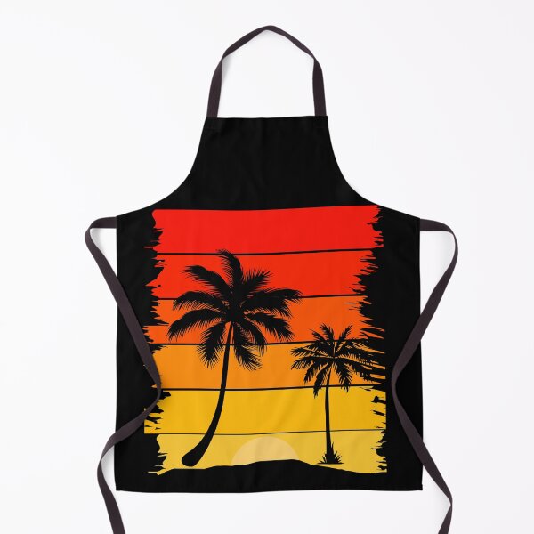 Item preview, Retro Tropical Palm Sunset designed and sold by Khadigadesings.