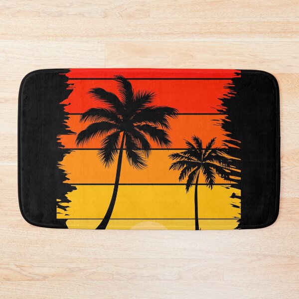 Item preview, Retro Tropical Palm Sunset designed and sold by Khadigadesings.