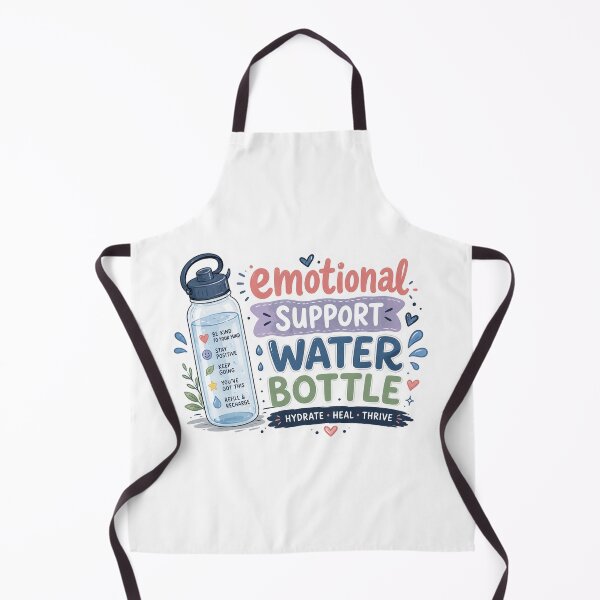 Item preview, Emotional support water bottle designed and sold by PatternFly.