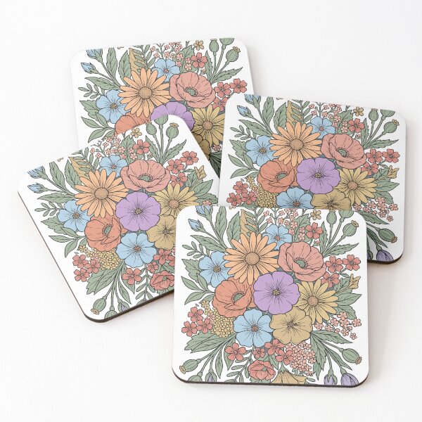 Item preview, Vintage Wildflower Bouquet T-Shirts designed and sold by GlobuddyStore.