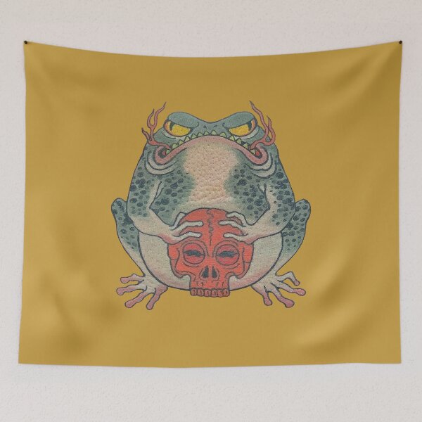 Item preview, Skull loving frog designed and sold by VictorIos.