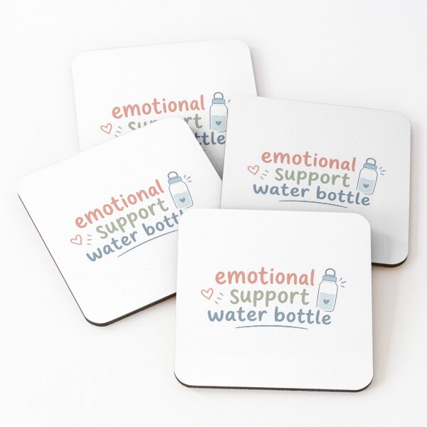 Item preview, Emotional support water bottle designed and sold by PatternFly.