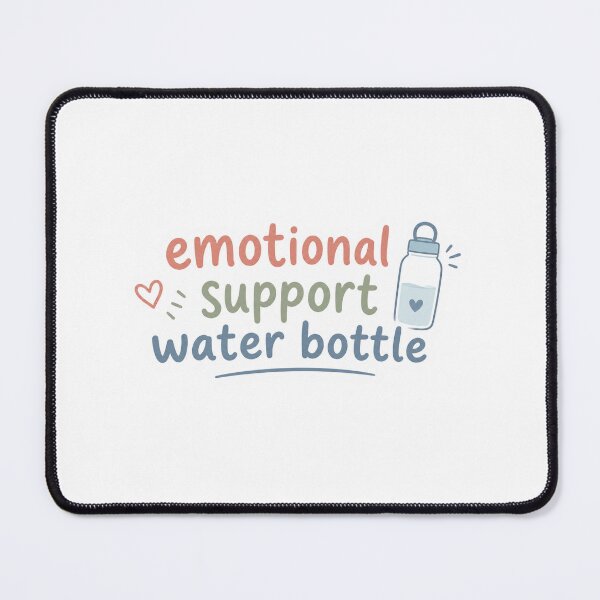 Item preview, Emotional support water bottle designed and sold by PatternFly.