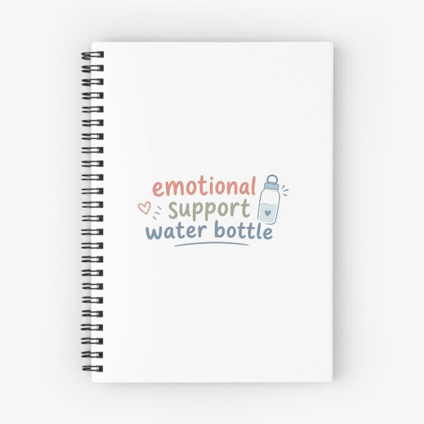 Item preview, Emotional support water bottle designed and sold by PatternFly.