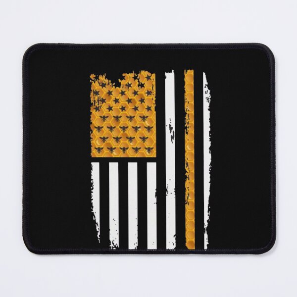 Item preview, Beekeeper American Flag Honeycomb Vintage Patriotic Bee Design designed and sold by Gbriel3.