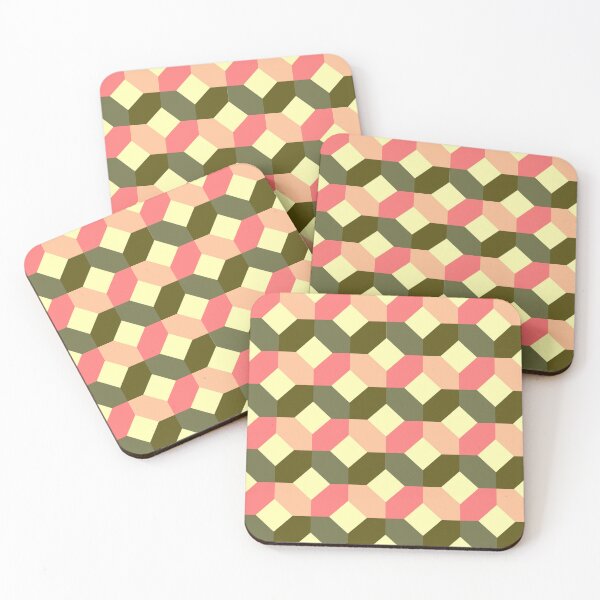 Item preview, Mid Century Modern Geometric Seamless Pattern in Earthy Pastel Tones designed and sold by Timtim639.