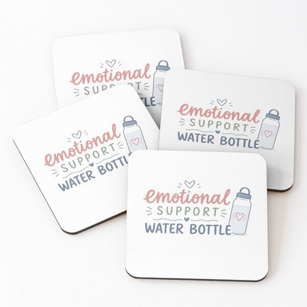 Item preview, Emotional support water bottle designed and sold by PatternFly.