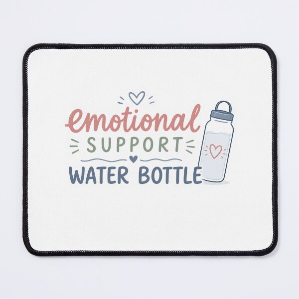 Item preview, Emotional support water bottle designed and sold by PatternFly.