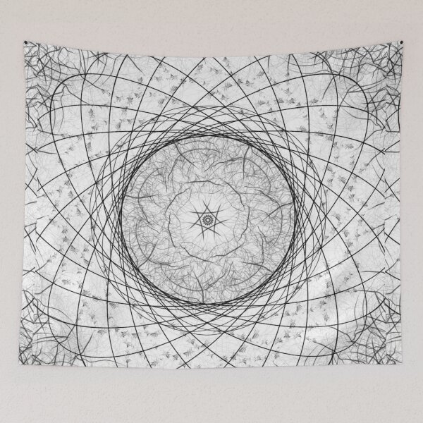 Item preview, Orbitlace - The Geometry of Stillness designed and sold by EsmArtUniverse.