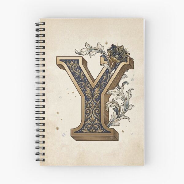 Item preview, Letter Y - Vintage Celestial Botanical Alphabet Poster designed and sold by TheMinimalFrame.