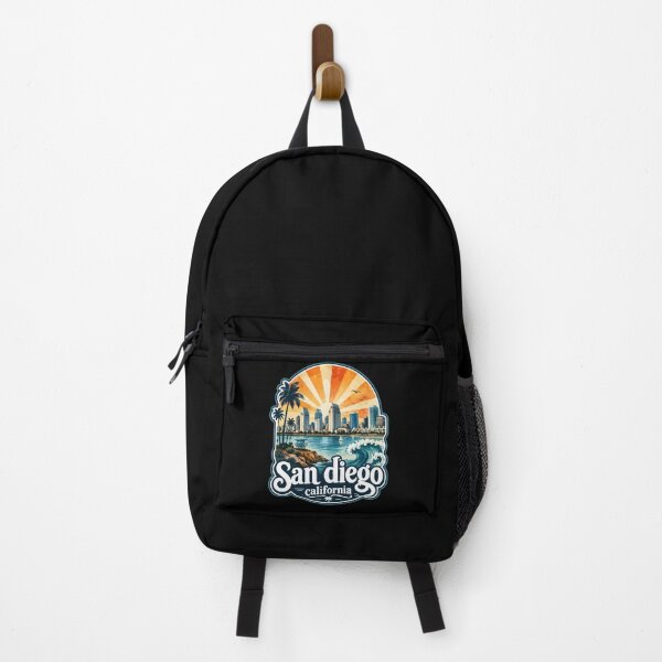 Item preview, San Diego USA California Coast Watercolor Travel designed and sold by TomFrontierArt.