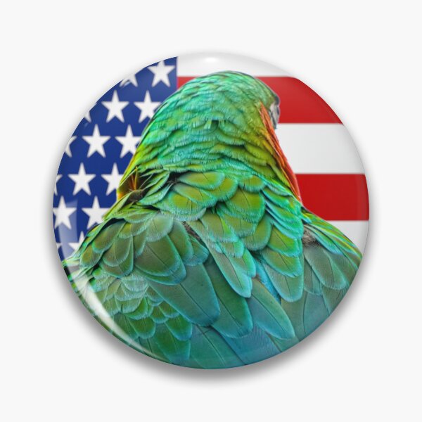 Item preview, Tropical America — Macaw Feathers and Flag designed and sold by Jomsunshine.