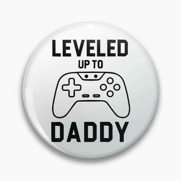 Item preview, Leveled Up To Daddy Funny Gamer Dad Gift Graphic designed and sold by BrownHorse90s.