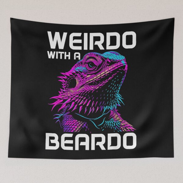Item preview, Weirdo With A Beardo Bearded Dragon Owner Reptile Pet designed and sold by MOnnroyu.