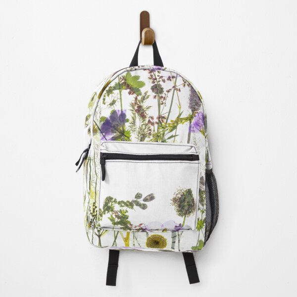 Item preview, Wildflower Herbarium Pressed Floral Art Design designed and sold by Elżbieta Kaps.