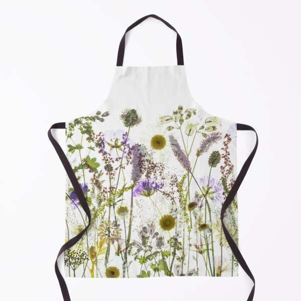 Item preview, Wildflower Herbarium Pressed Floral Art Design designed and sold by Elżbieta Kaps.
