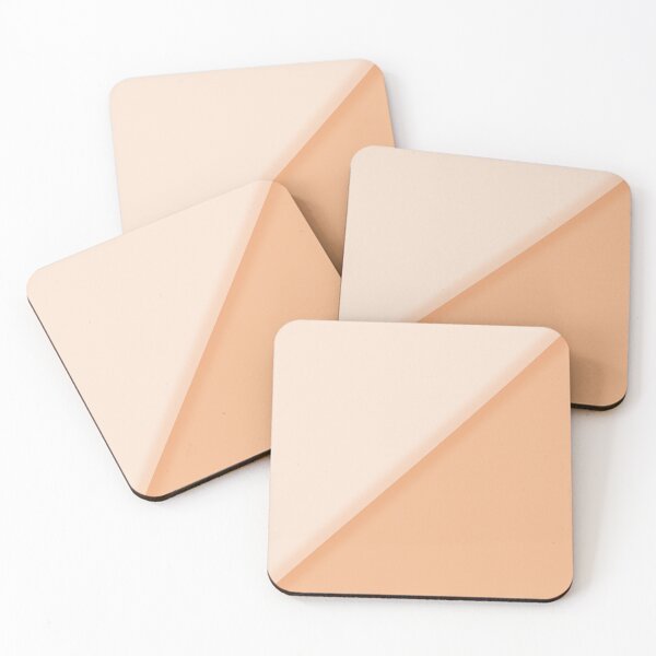 Item preview, Minimalist Creamy Peach and Orange designed and sold by pluielegere.