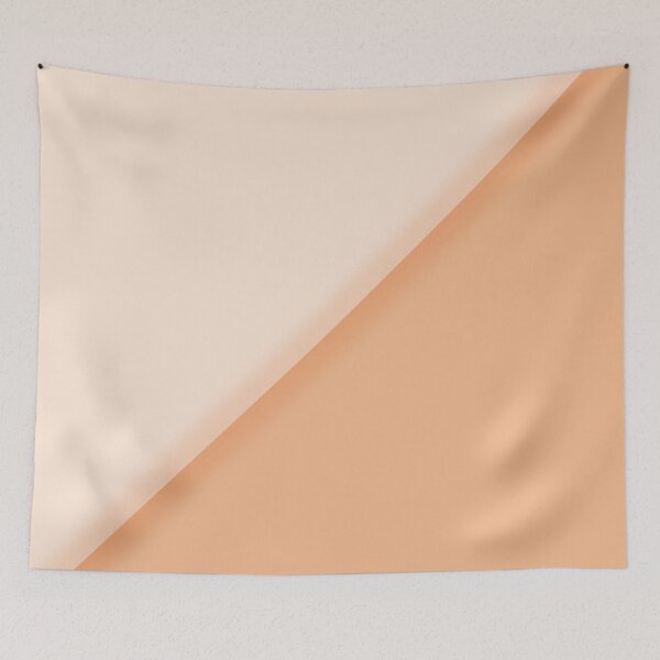 Item preview, Minimalist Creamy Peach and Orange designed and sold by pluielegere.