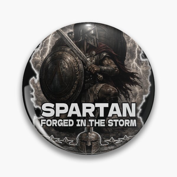 Item preview, Spartan – Forged in the Storm | Ancient Greek Warrior | Epic Mythology | Warrior Aesthetic designed and sold by A-T-H.