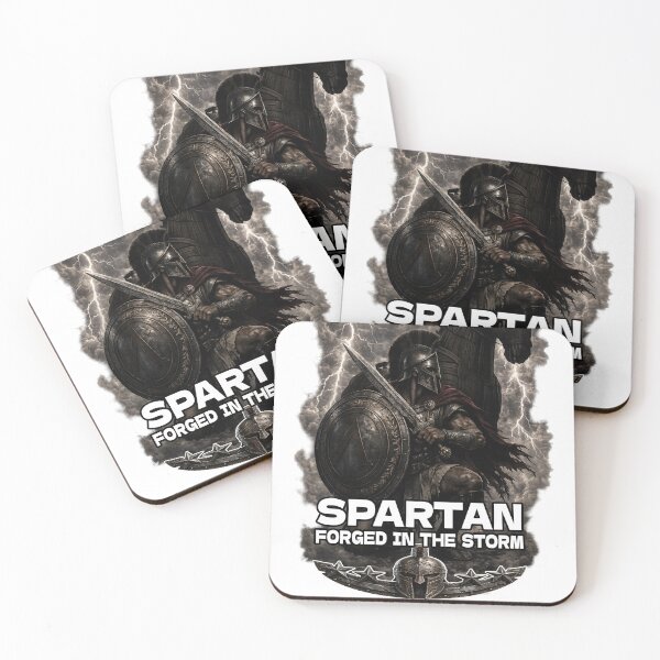 Item preview, Spartan – Forged in the Storm | Ancient Greek Warrior | Epic Mythology | Warrior Aesthetic designed and sold by A-T-H.