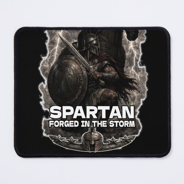 Item preview, Spartan – Forged in the Storm | Ancient Greek Warrior | Epic Mythology | Warrior Aesthetic designed and sold by A-T-H.