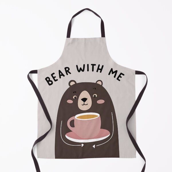 Item preview, Minimalist Caffeine Lover Cozy Modern Animal -Coffee Bear- designed and sold by Noorkin.