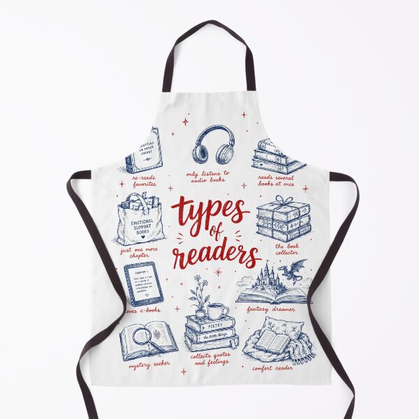 Item preview, Types of Readers Book Lover Reading Nerd designed and sold by Auchi_Verse.