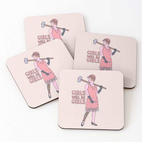 Item preview, Girls Will Be Girls Flapper Tools designed and sold by Adronia.