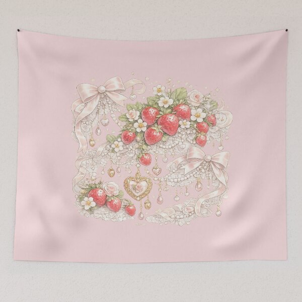 Item preview, Pink Bows, Vintage Lace & Romantic Floral Aesthetic designed and sold by Blush and Bloom.