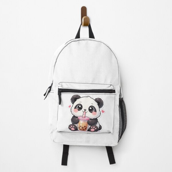 Item preview, Cute Panda Drinking Bubble Tea Sticker – Kawaii Panda Boba Tea Cartoon, Funny Chubby Panda Aesthetic Sticker designed and sold by irfanshikh.