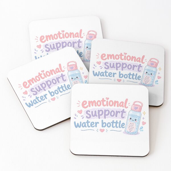 Item preview, Emotional support water bottle designed and sold by PatternFly.