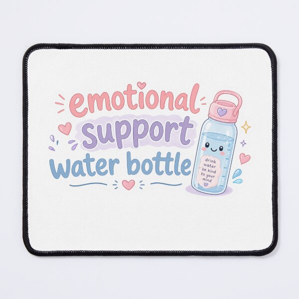 Item preview, Emotional support water bottle designed and sold by PatternFly.