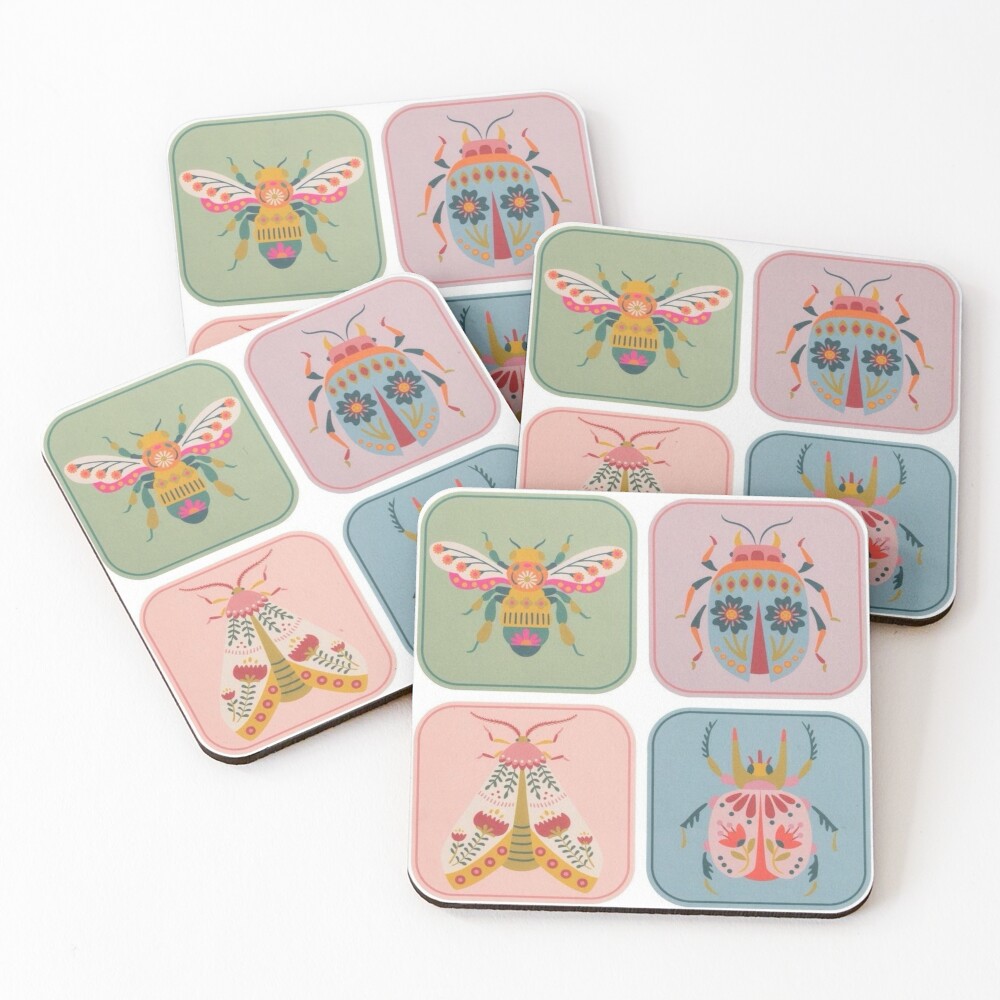 Item preview, Coasters (Set of 4) designed and sold by Adronia.